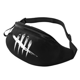 Dead By Daylight Fanny Pack Belt Bag for Women Men Bum with Crossbody Adjustable Strap Bag Gift for Enjoy Festival Sport Workout Traveling Hiking Running Casual Hands-Free Waist Pack Carrying of Phone