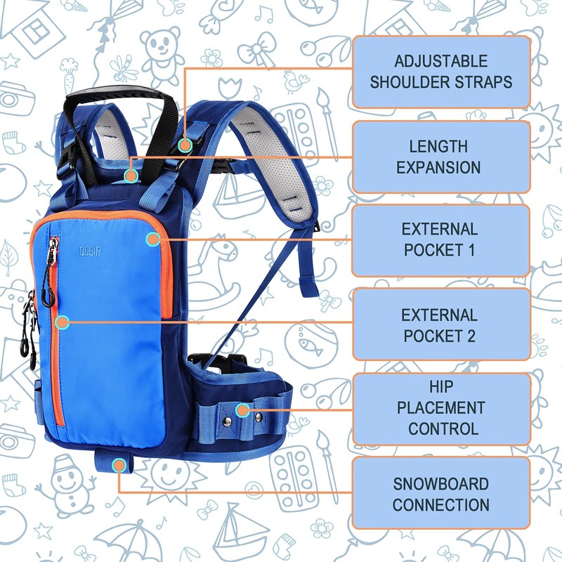 QOGIR Ski and Snowboard Harness for Kids: Learn to Ski
