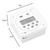 Sarini Digital LCD Power Supply Weekly Programmable Timer Relay Switch