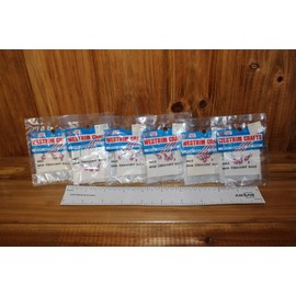 Westrim Christmas Tree Dollhouse Miniatures Ornaments 6mm Rose Balls 6 Pkgs. NOS