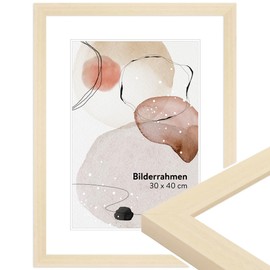 WandStyle Modern Picture Frame I Classic Wooden Picture Frame I Made in Germany I H430