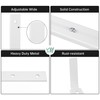 Y&M 6 Pack Adjustable Planter Brackets (6 to 12.5 in),
