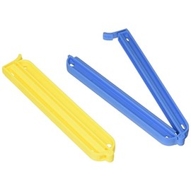 WeLoc CLIP-it PA5.9 inches (150 mm), Set of 2 (Yellow Blue)