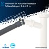 tecuro Drain Hose Extension 1.0 m Complete Set Including Hose