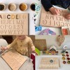 Wooden Alphabet Number Tracing Board Writing Practice Learning Board Educational