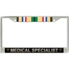 U.S. Army Medical Specialist Gulf War Veteran License Plate Frame