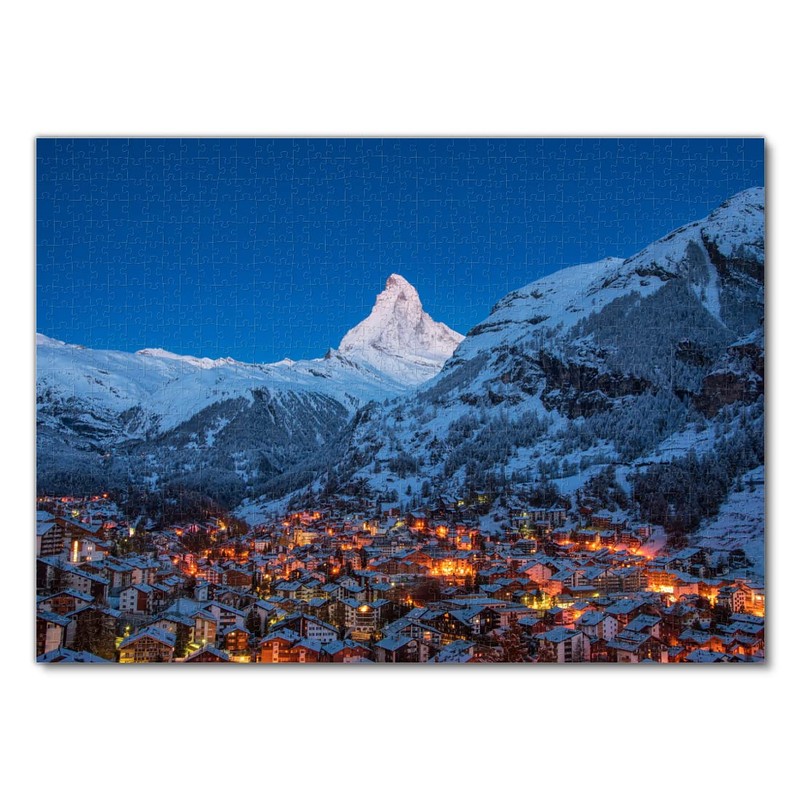 Lais Puzzle Zermatt Early Morning with Matterhorn 1000 Pieces
