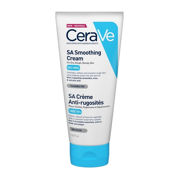 CeraVe SA Smoothing Cream For Dry, Rough, Bumpy Skin, 340g
