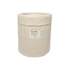 Jollein Aufbewahrungskorb Ø 18cm Ablage Boucle Naturel