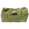Terra Thread Organic Cotton Aarde Gym Bag, Charcoal Grey