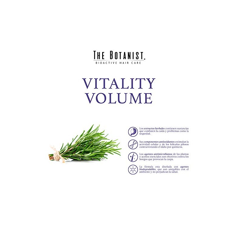 THE BOTANIST - Champú Aceite de Romero 591 ml