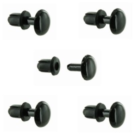 cyclingcolors 5 x Plastic Rivets Blind Rivets Car Push Fastener Plastic Clip (Diameter 3.6 / Depth 3.2 - 4.1 mm)