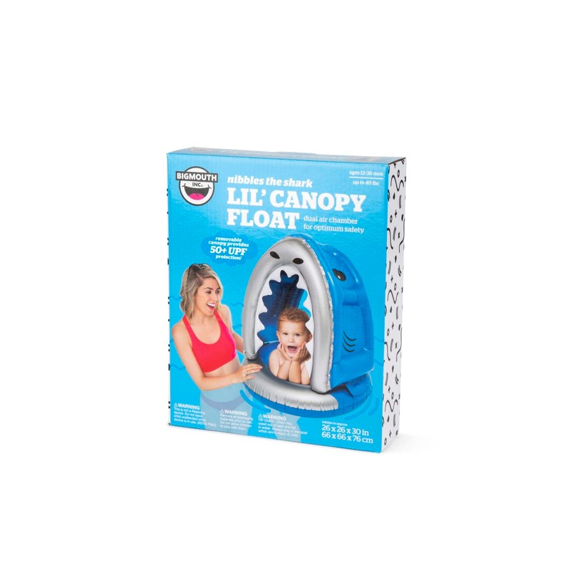 浮き輪 ビッグマウス ベビー フロート 屋根付き サメ 赤ちゃん 1歳から 幼児 子供用