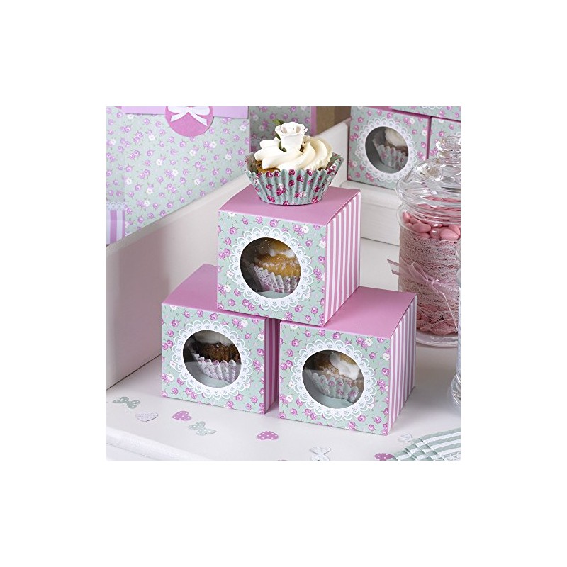 Frills & Spills - 5 Single Cupcake Box