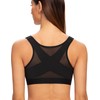 MELENECA Women's Posture Bra Front Closure Bra Without Underwire and