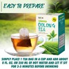 Fusion Select Organic Oolong Tea Bags - Smooth, Mildly Sweet