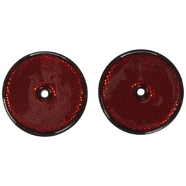 Lampa 20525 Round Reflectors-Ø 65 mm- Red