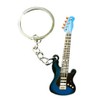 Pouoir guitar keychain for Men Mini Cute Bass Key Chain