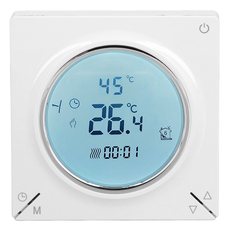 Thermostat NTC Thermistor LCD Screen High Accuracy Intelligent Control Flushbonading