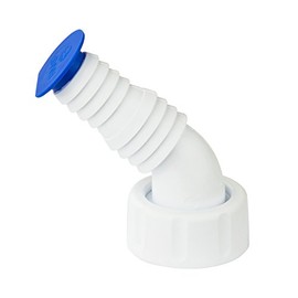 Haas 2912 Hose Connection, Articulating Connection, White