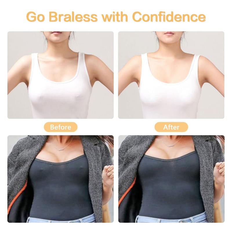 Goldfarm Nipple Breast Covers, Breast Pasties Adhesive Bra Disposable 10