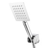 G1/2in Thread Handheld Shower Head High Pressure Square Shower Sprayer