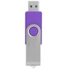 USB Flash Drive Candy Purple Rotatable Portable Storage Memory Stick