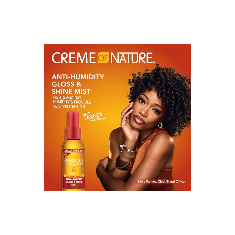 Creme of Nature Argan Oil Gloss and Shine Mist, 4
