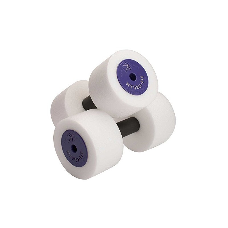 HYDRO-FIT Hand Buoys Jumbo Purple End Cap