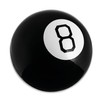 Mystic 8 Ball - Fortune-Telling Magic Ball, Black