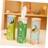 Mikinona 3Pcs Car Tissue Holder with Round Cylinder Design Portable