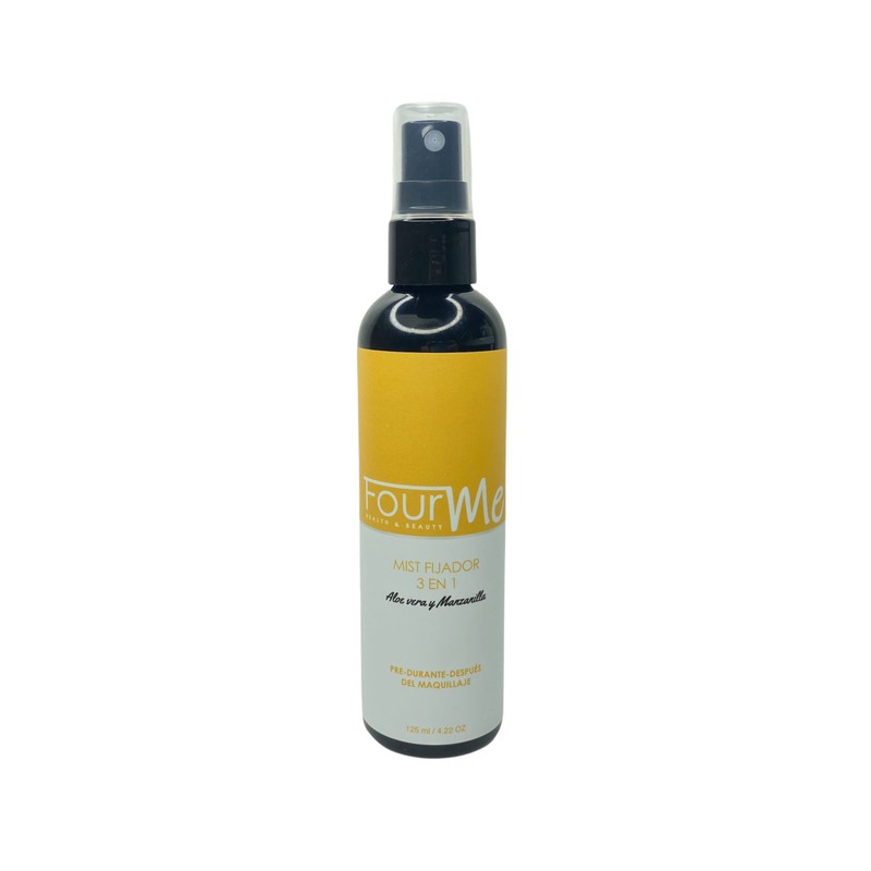 Mist fijador 3 en 1 Fourme aloe vera manzanilla pre-durante-depúes