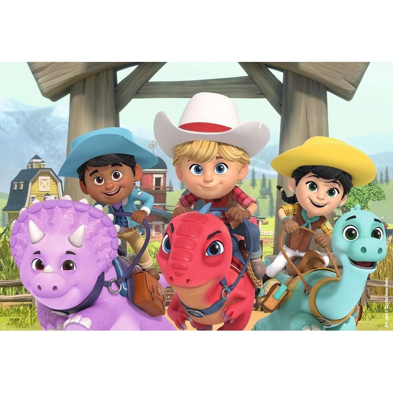 Ravensburger Children's Puzzle 05588 Dino Ranch Friendship 2 x 24
