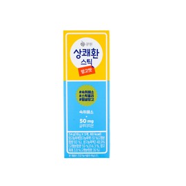 Qwon 큐원 상쾌환 스틱 망고맛(18g*3개입) Qoo10 Refreshing Stick Mango Flavor (18g*3 Packs)