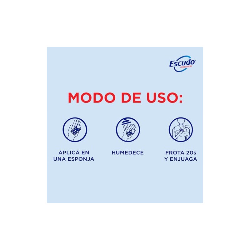 Escudo Antibacterial, Jabón Líquido Corporal Protección Neutra sin Triclosán, 400