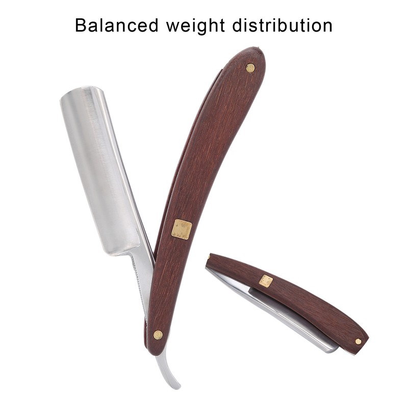 Folding Shaving Knife Rack Men Manual Shaving Blade Holder with