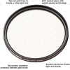Walking Way 49MM Gold Streak Filter Variable Rotating Circular Anamorphic-Style