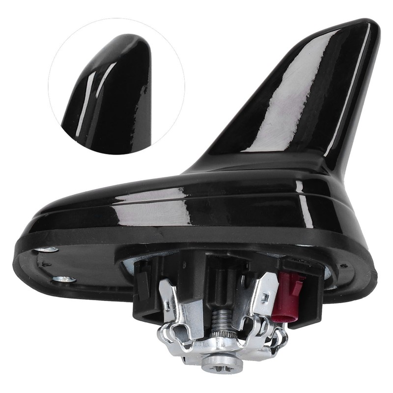 Antenna Shark Fin Shape 5Q0035507B5FQ Glossy Black Replacement for Karoq/Kodiaq/Octavia