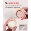 COMTAR 4-in-1 Pill Cutter with Crusher, Storage & Cups -