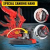 Electric Drywall Sander 850W 800-1750RPM Variable Speed Foldable Handle For
