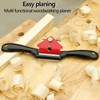 Spokeshave Tool, 10 Inch Adjustable Wood Plane Woodwork Hand Planer