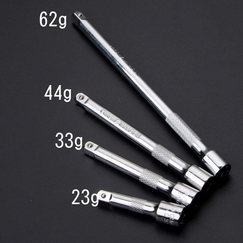Faderr Socket Extender Bars, 4PCS Ratchet Wrench Extension Bar Drive