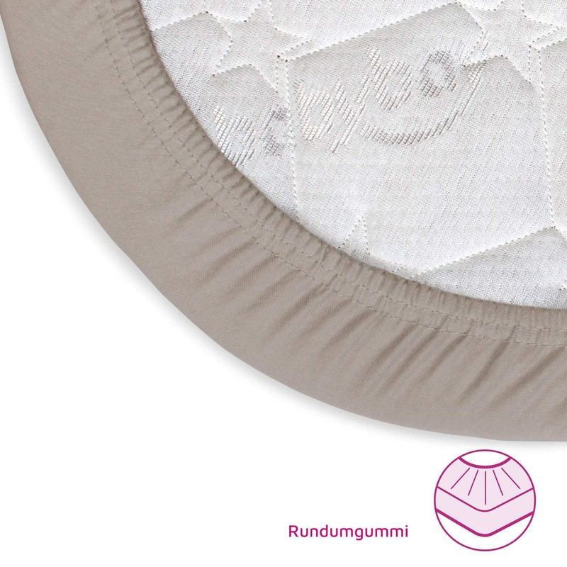 Babybay Jersey Fitted Sheet For Maxi, Midi, Mini, Boxspring and