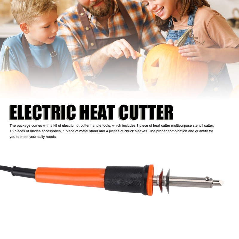 Electric Hot Knife Cutter Tool Kit Multipurpose Stencil Cutter with