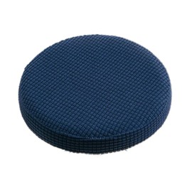 Blausky Set of 4 Stretch Chair Covers, 30-40 cm, Washable, Elastic Seat Protection, Round Chair Seat Covers, Removable Chair Protection, Swivel Chair Seat Cover for Office Chairs, Banquet, Kitchen