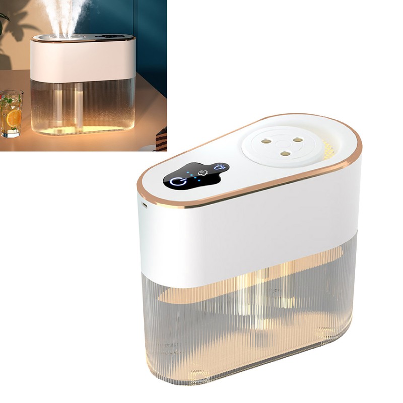Air Humidifier 2.2L Large Capacity USB Charging Triple Spray Aroma