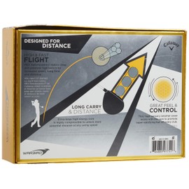 Callaway Warbird Golf Ball, Prior Generation, (One Dozen), White, Prior Generation