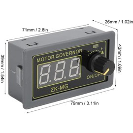 JUTOSU PWM Motor Speed Controller DC Motor Speed Controller PWM Control Switch Governor Speed Controller Speed Controller Speed Driver Controller Speed Regular Motor Speed Controller Speed Controller Regulator Speed Controller Governor Motor Speed Variat