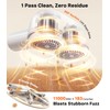 TORRAS Dual-Head Fabric Shaver, Longest Durability & 50ml Large Capacity