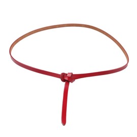 NUREINSS Women's Belt Buckle-Free Elastic Waist Belt Invisible Stretch Without Buckle Waistband, red